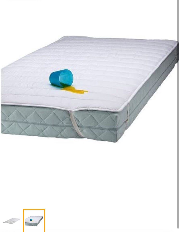 SOTNÄTFJÄRIL waterproof mattress protector, King - IKEA CA