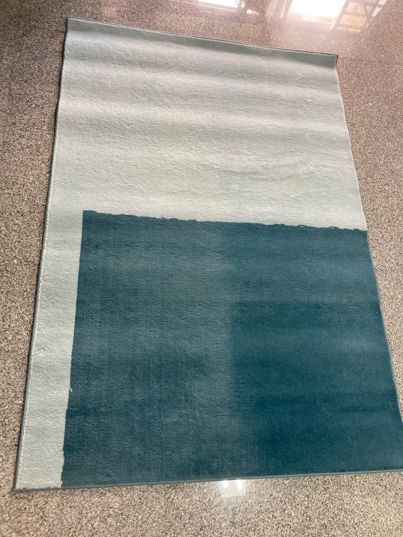 IKEA Stillebak Rug Blue Water, Furniture & Home Living, Home Decor