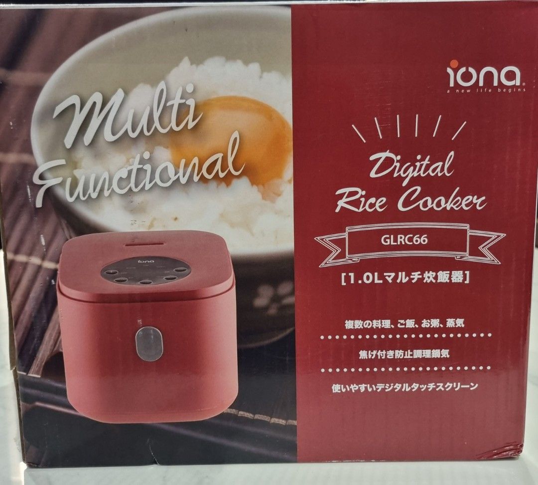 IONA Digital Rice Cooker ( GLRC66), TV & Home Appliances, Kitchen