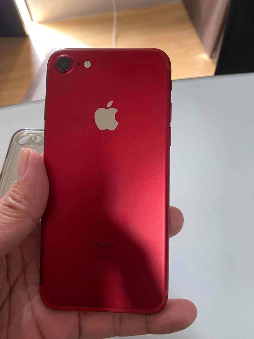 iPhone7 RED 126GB - スマートフォン本体