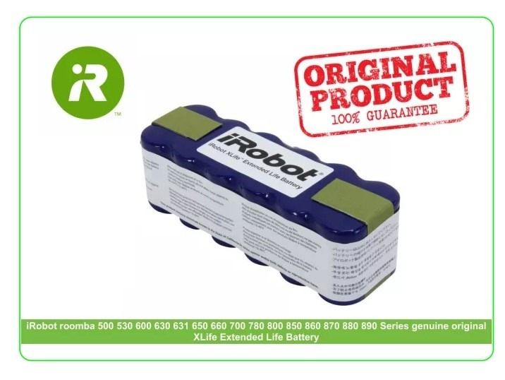 Batería XLIFE para Roomba - Producto original iRobot