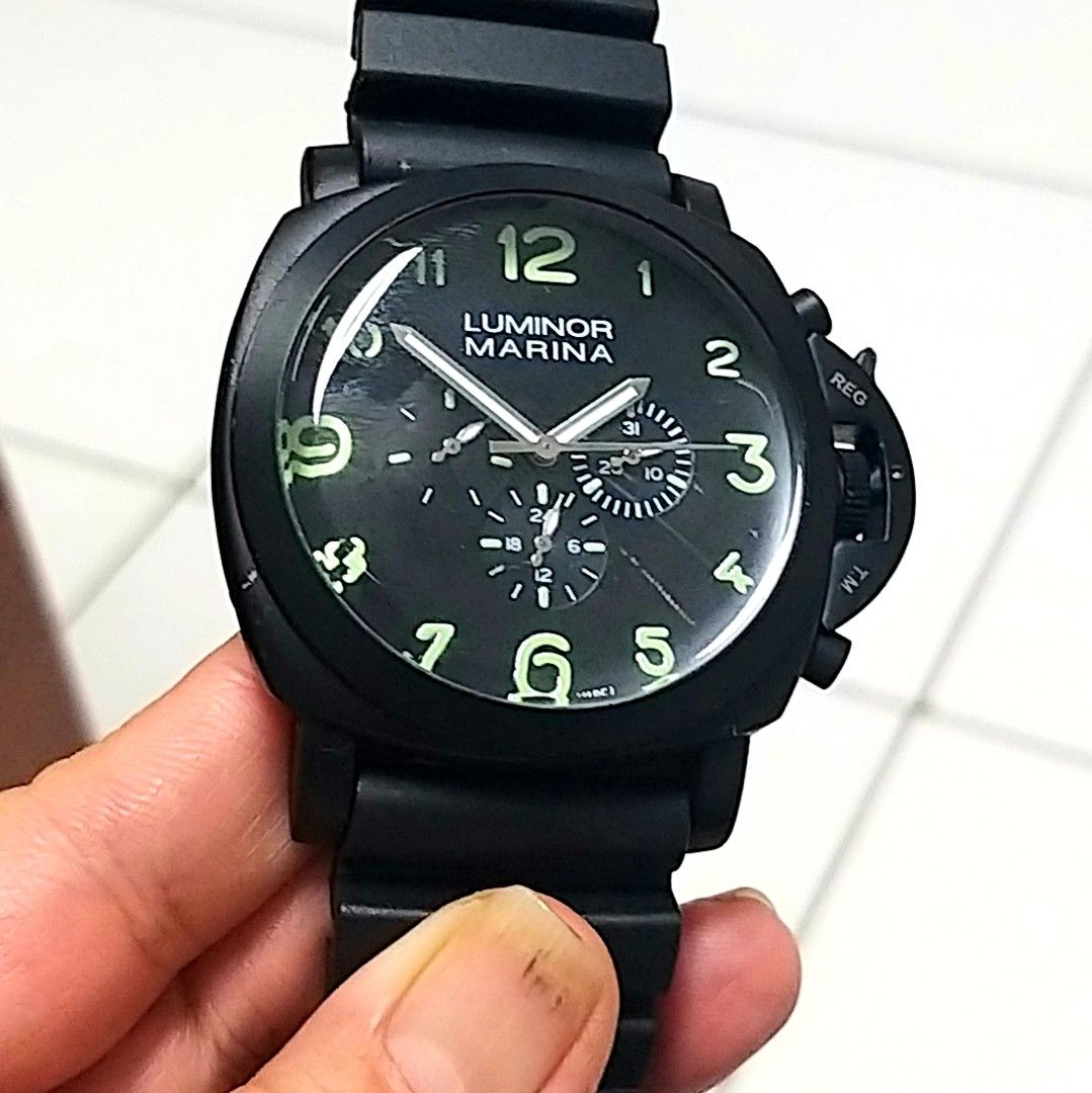 Jam tangan panerai luminor marina original hot sale