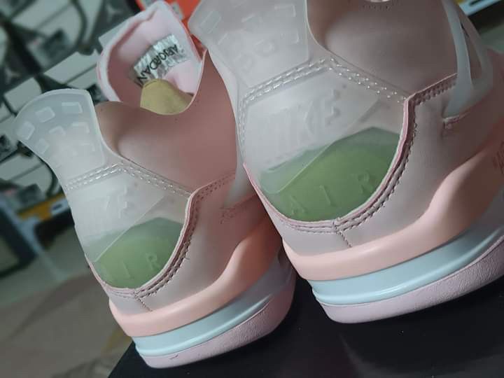 Off-White x Jordan 4 “Pink”  Pink jordans, Jordan shoes retro, Nike shoes  women fashion