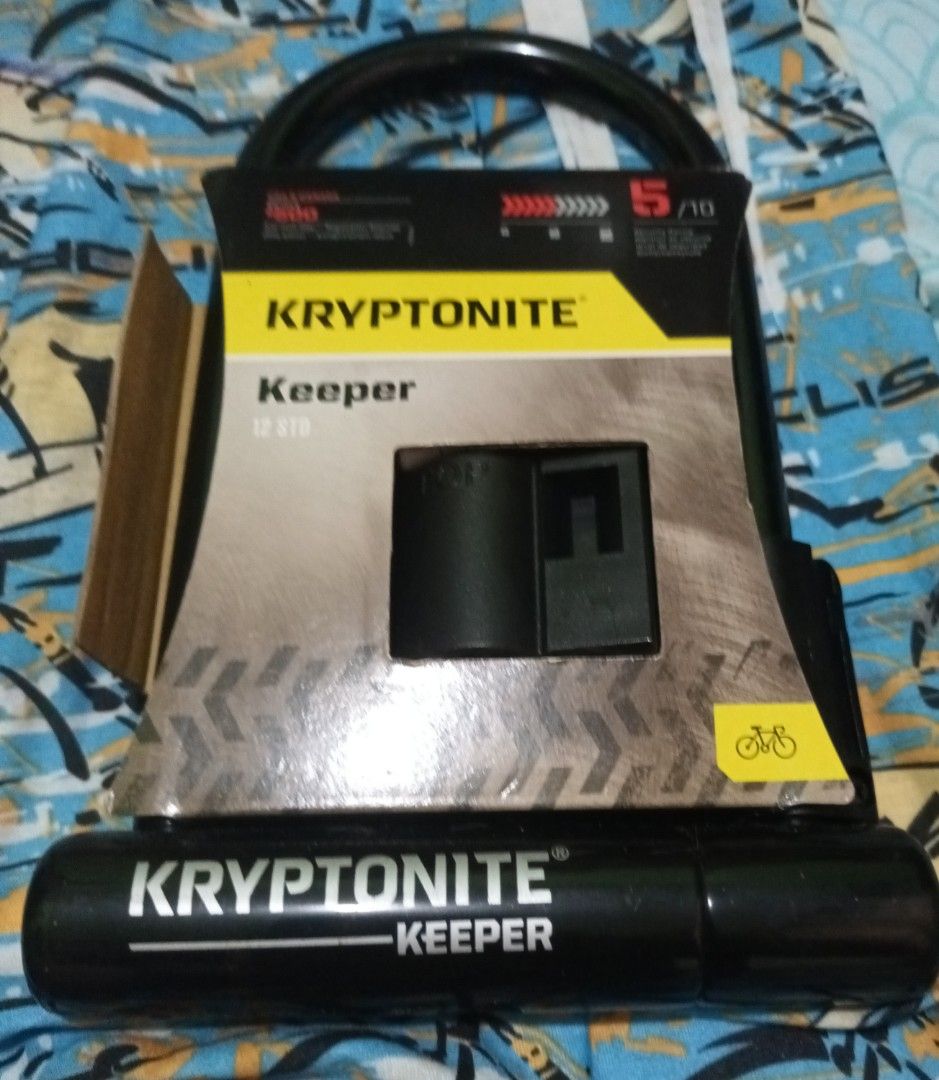 Kryptonite U Lock Keeper Model Brand new, Furniture & Home Living