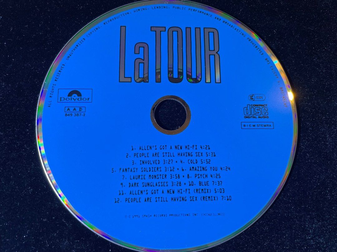LaTour Debut Album (1991) Electronica Dance Industrial Punk Parody