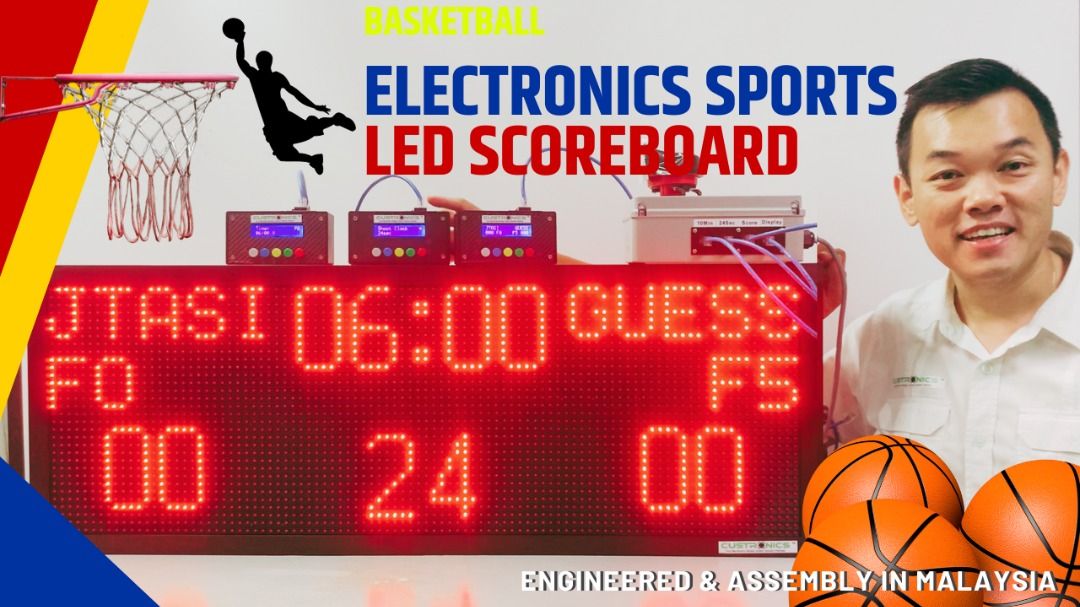 LED Basketball Sports scoreboard Display panel, Services, Electronics