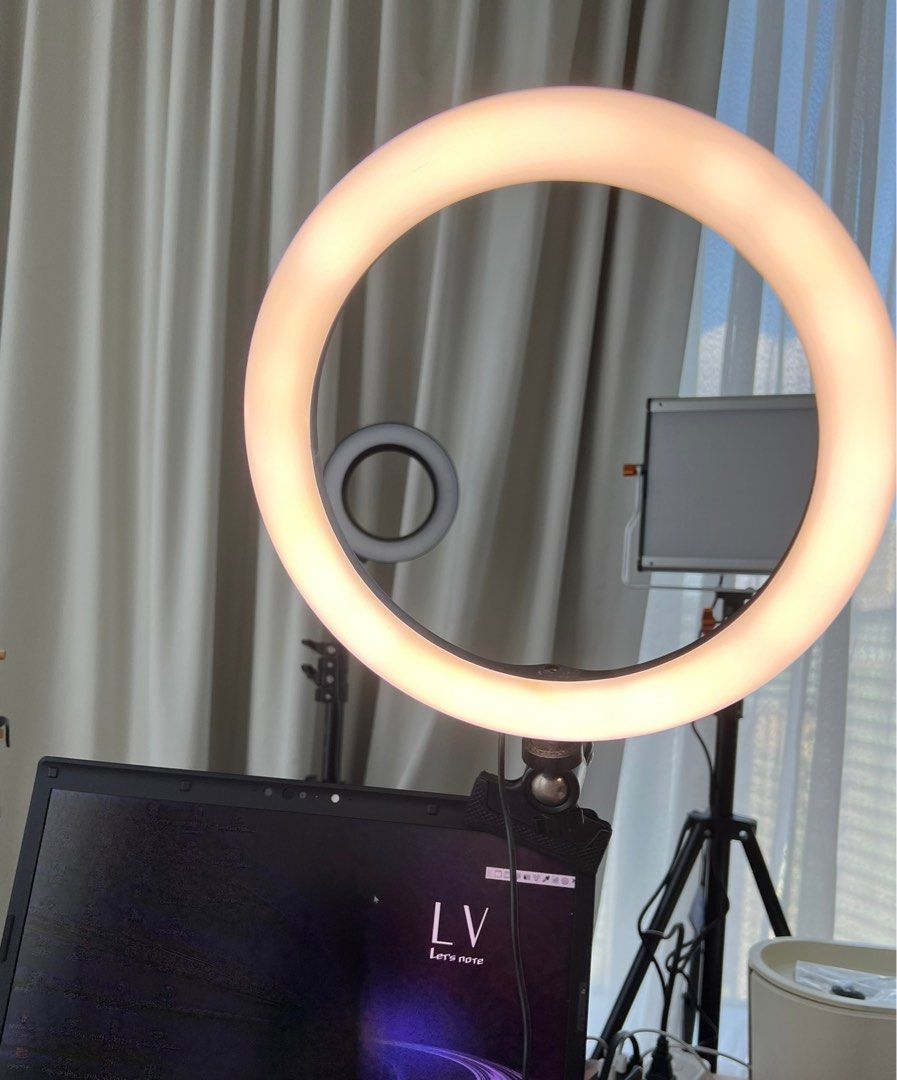 LED Ring Light (USB), Furniture & Home Living, Lighting & Fans