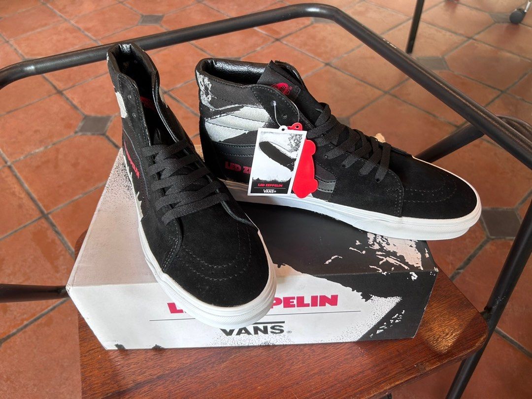 Led zeppelin discount vans sk8 hi