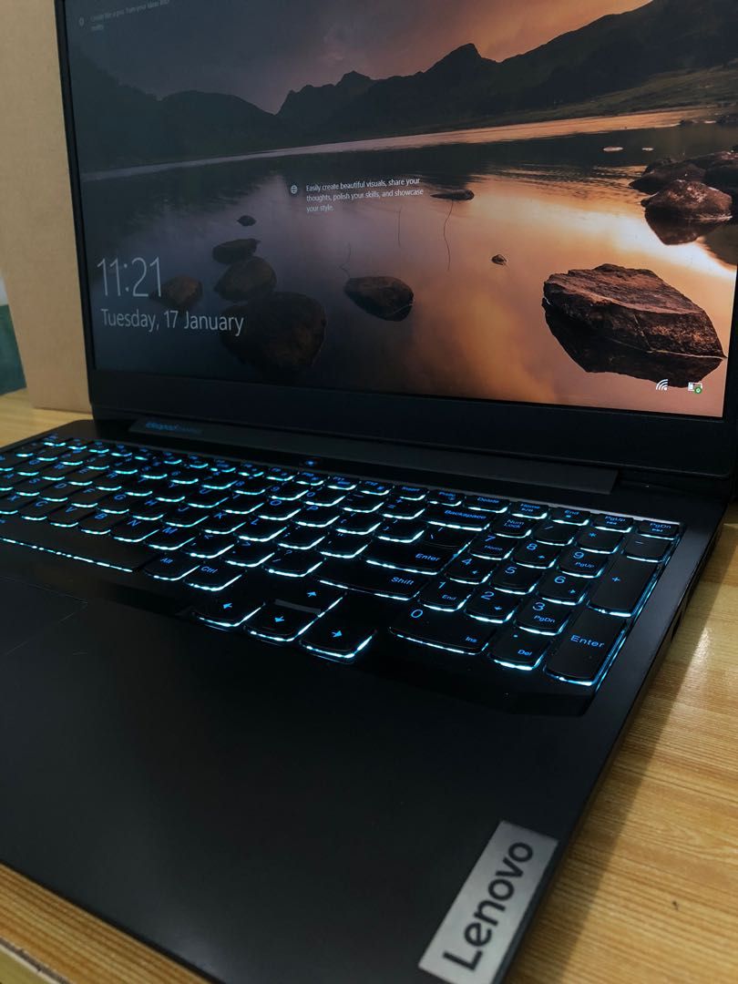 Lenovo Ideapad Gaming 3 81Y4 Onyx Black, Computers & Tech, Laptops ...