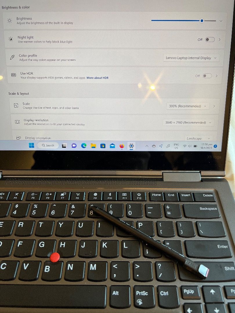 Lenovo ThinkPad X1 Yoga Gen 4 - 4K Display, 電腦＆科技, 手提電腦