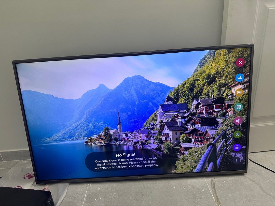 LG 49uj6500 4K smart tv, 家庭電器, 電視 & 其他娛樂, 電視 Carousell