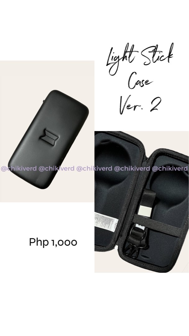 Light stick case ver. 2, Hobbies & Toys, Memorabilia & Collectibles, K
