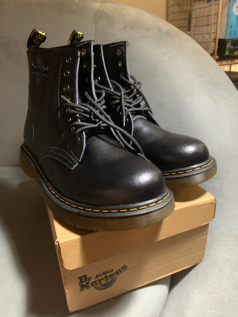 Like Dr Martens Genuine leather boots for men and women, Men's Fashion