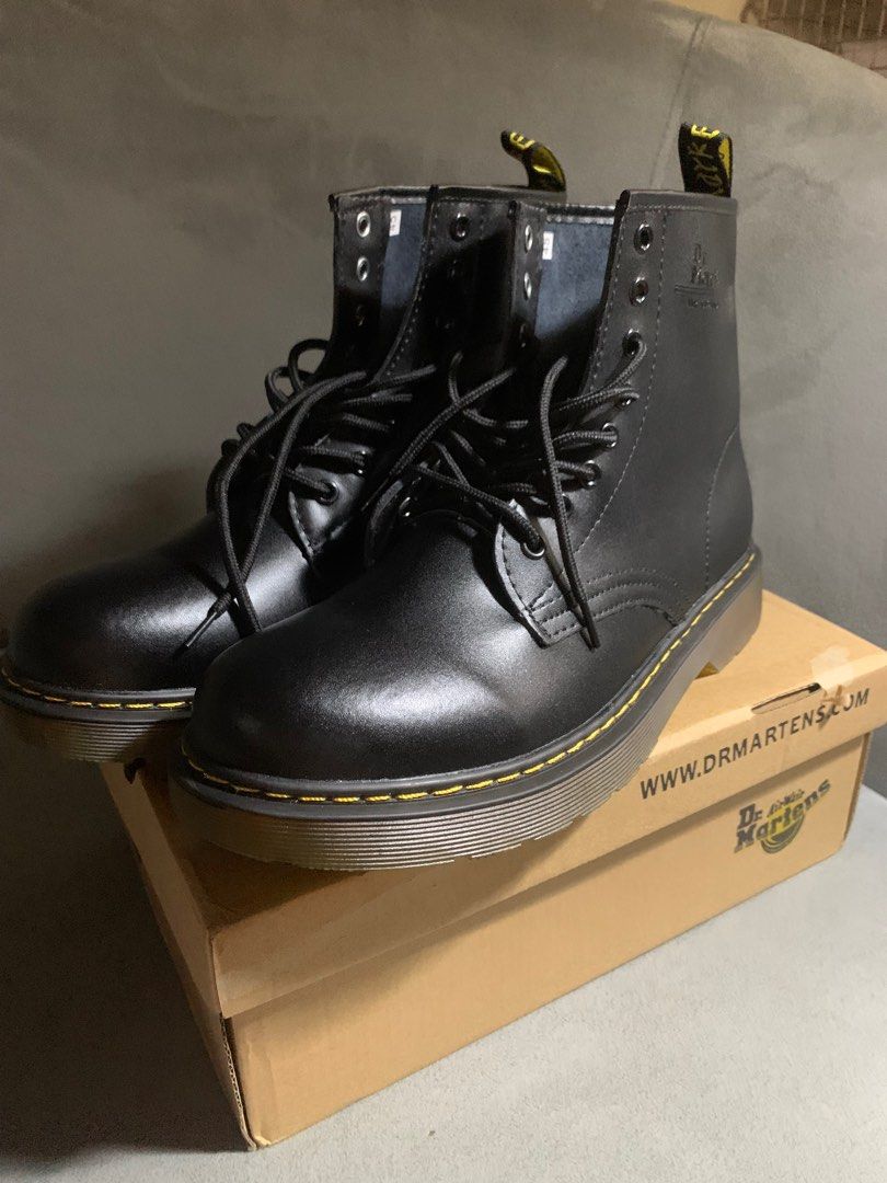 Like Dr Martens Genuine leather boots for men and women, Men's Fashion