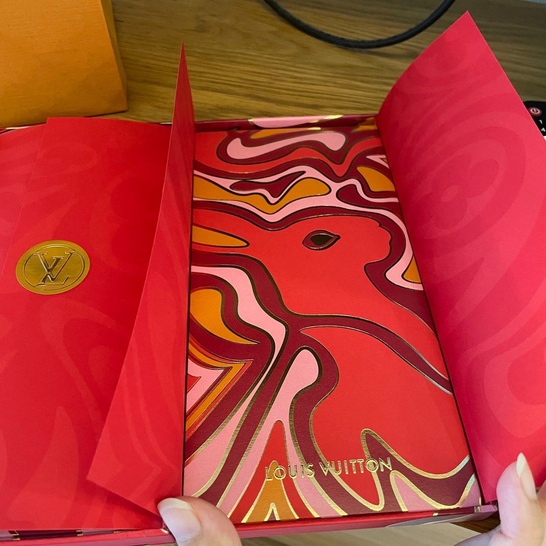 Modern from 1961  Enveloppe LOUIS VUITTON Red Pocket du Nouvel An  Chinois CNY Chinese New Year