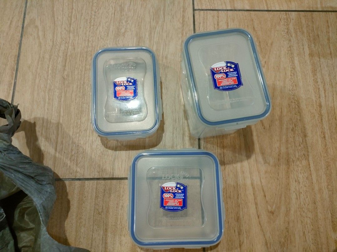 Lock&lock containers, Furniture & Home Living, Kitchenware & Tableware