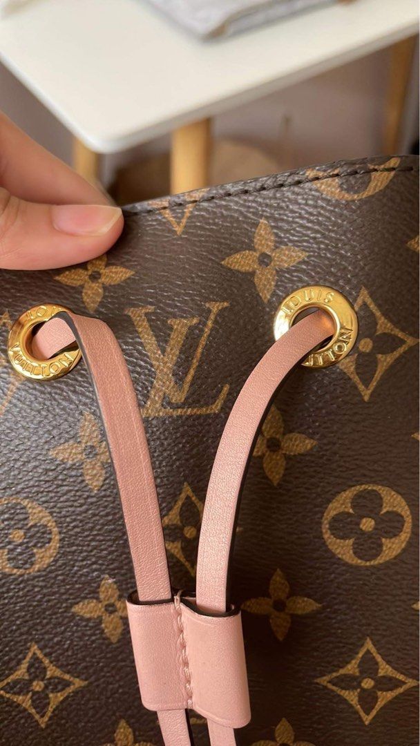 Louis Vuitton Neonoe MM Bag Monogram Rose Poudre Pink Leather | 3D model