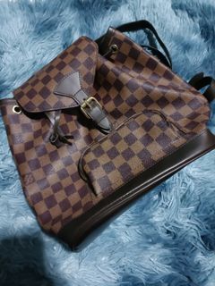 LV Michael damier backpack, Luxury, Bags & Wallets on Carousell