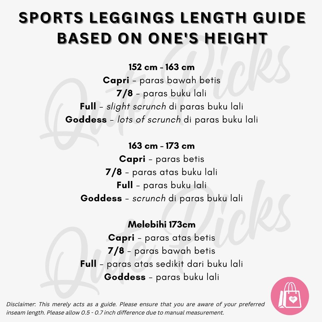 M) AVIA 3/4 Capri Sports Leggings Tights 11355, Women's Fashion