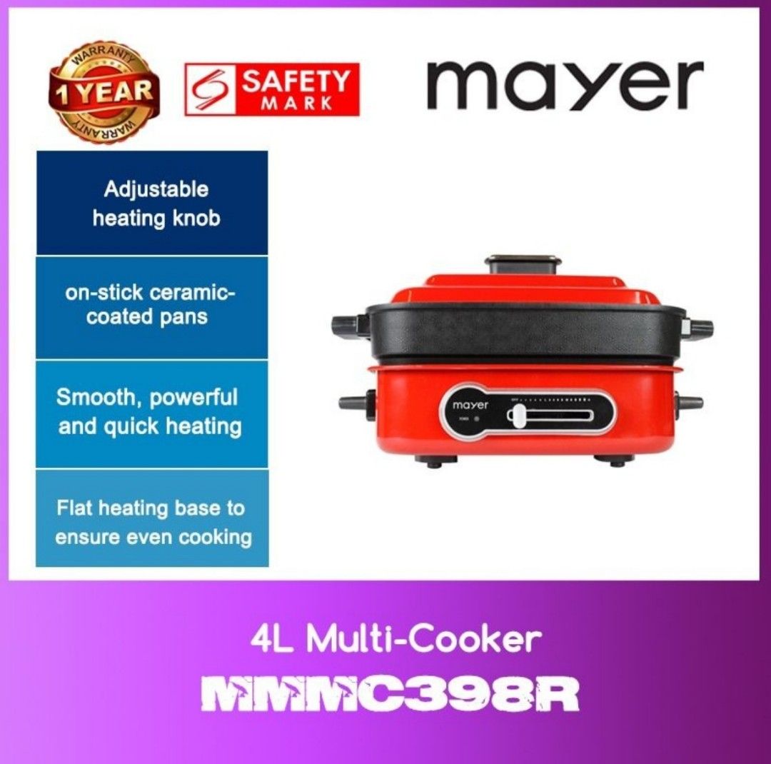 Mayer multi cooker 4l best sale