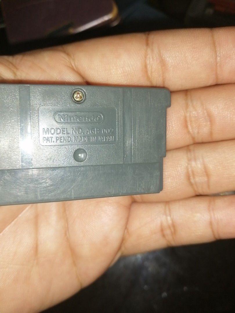 megaman battle network 3 authentic gba game with issues (Category: Nintendo) located in Quezon City. Submitted by ElyBoy (Listing ID 1210388976, Image 2). Description: gameboy advance game CARTRIDGE ONLY.. megaman battle network 3.. authentic and still working. save file still working. cartridge used but in good condition **issues: -sometimes, the cartridge must be loaded on and off the game console several times to open/start the game. -THE CART