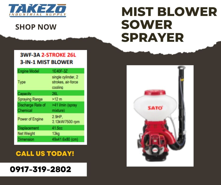 MIST BLOWER SOWER SPRAYER, Commercial & Industrial, Construction Tools ...