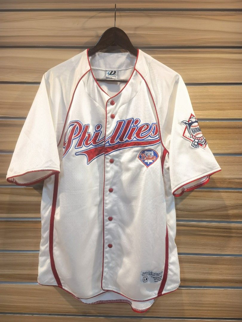 PHILADELPHIA PHILLIES MLB Dynasty Series/All Stars Baseball Jersey, Men’s  sz XL