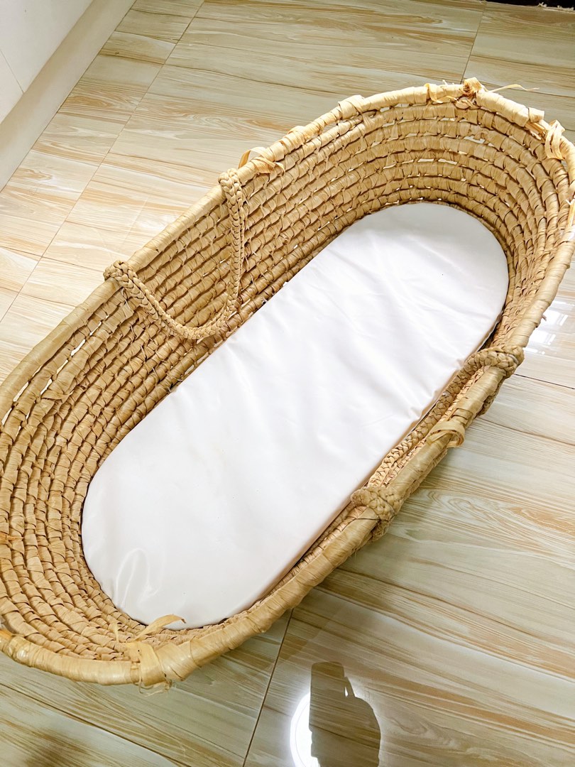 Mothercare Moses Rattan Basket, Babies & Kids, Baby Nursery & Kids