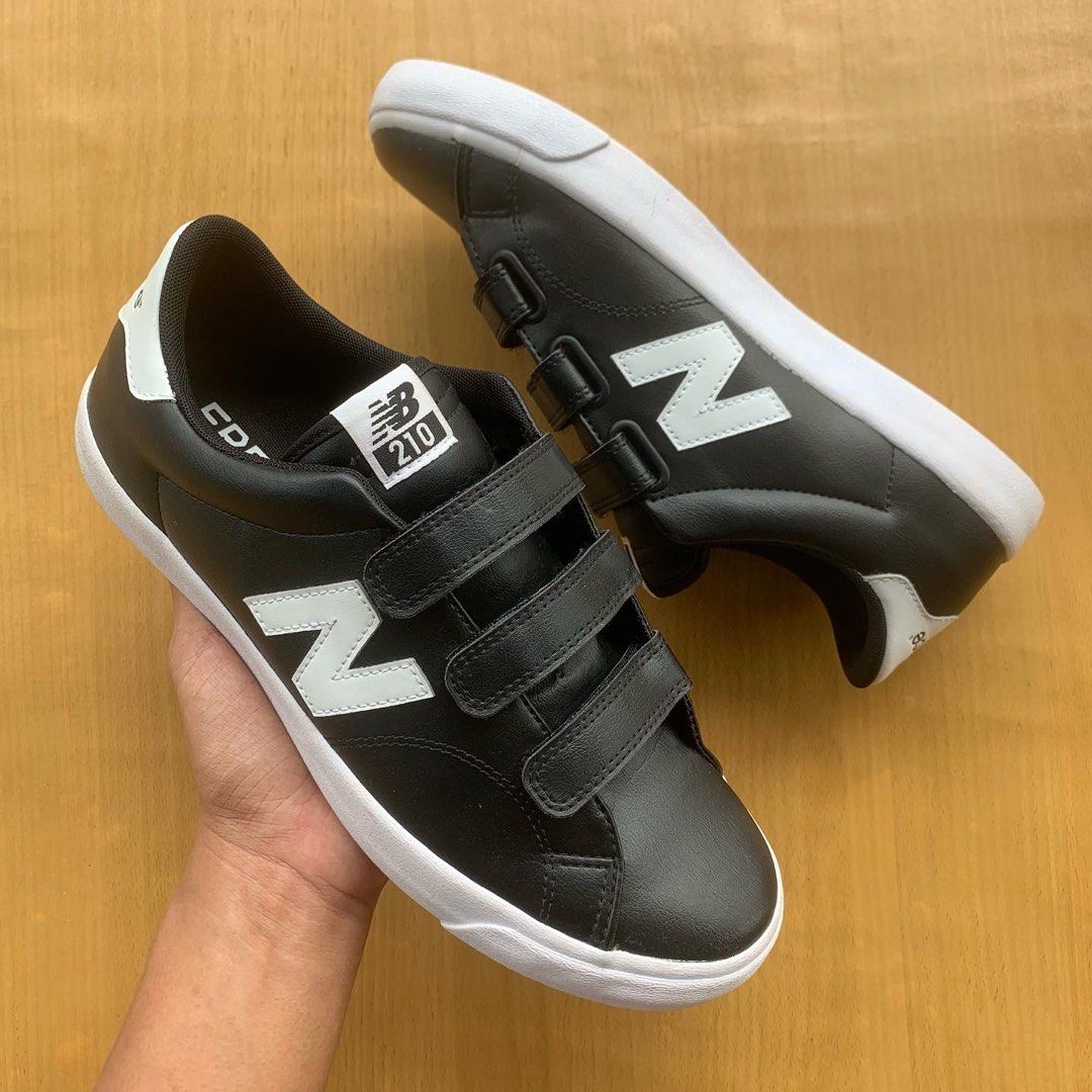New balance best sale strap shoes