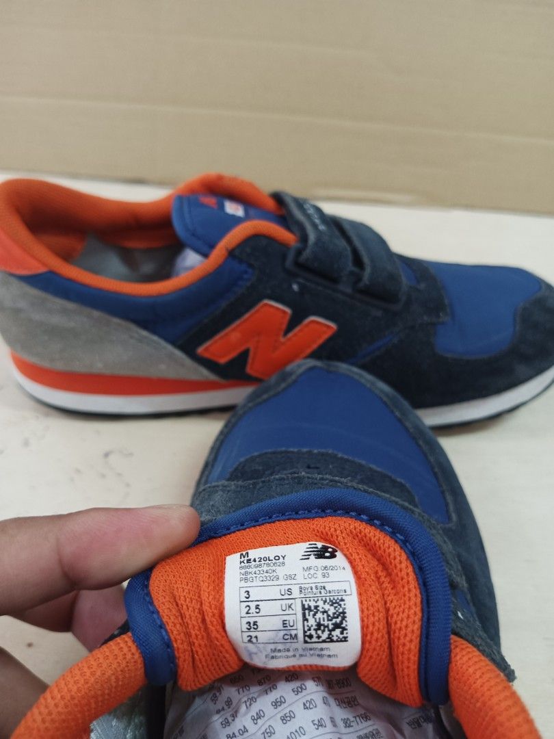 New balance shop 420 kids Orange