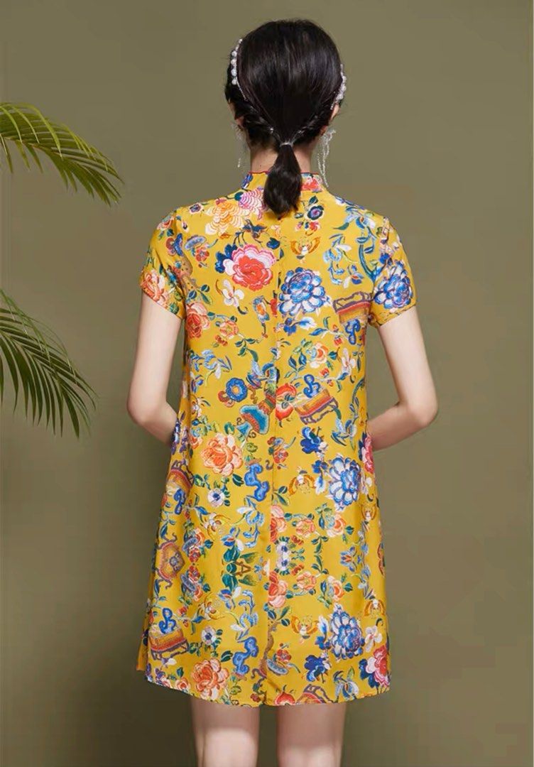 NEW Modern Chinese collar dress / cheong sam, Women's Fashion, Dresses