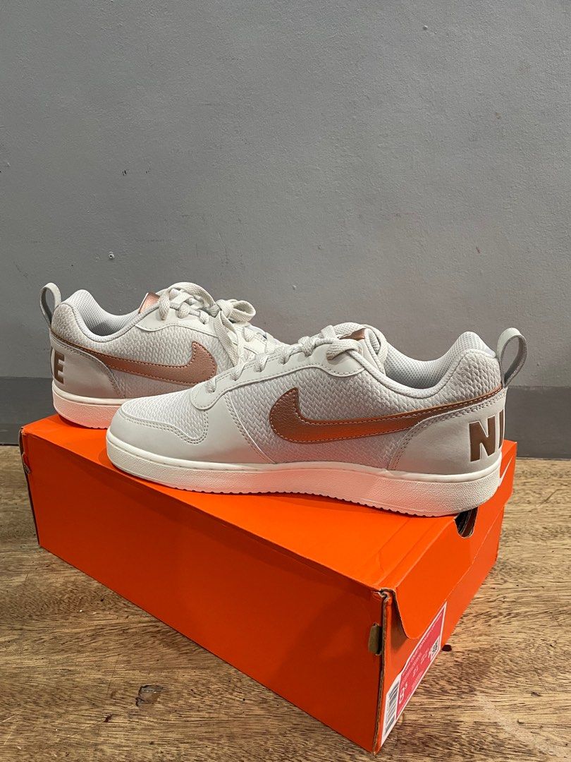 nike court borough low light bone