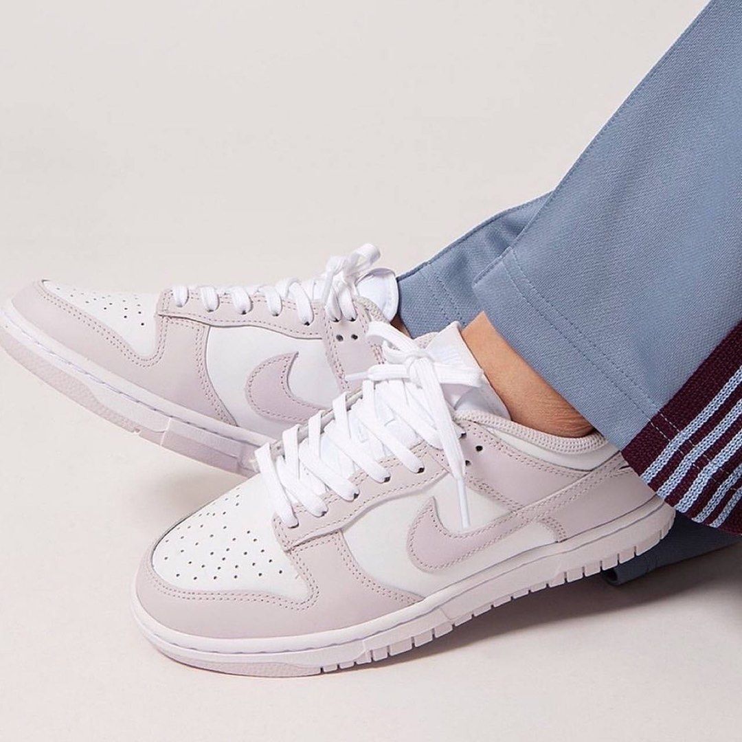 Nike Dunk Low Light Violet, Women's Fashion, Footwear, Sneakers on Carousell