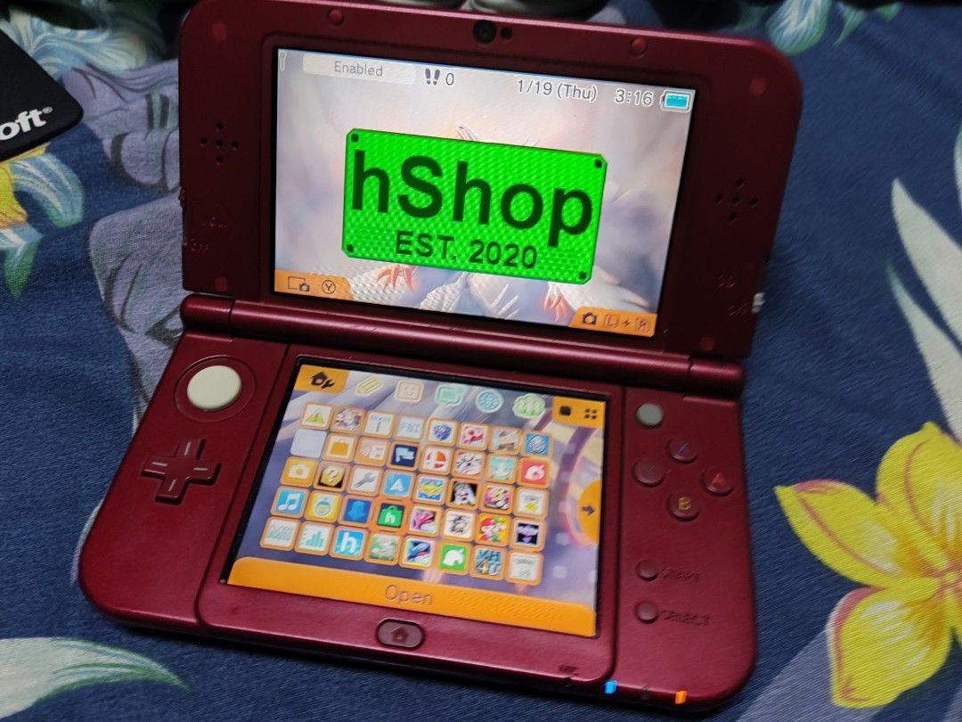 Nintendo New 3ds XL Red, Video Gaming, Video Game Consoles, Nintendo on
