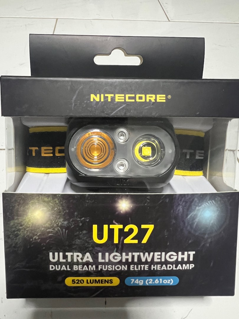 Nitecore UT27, Sports Equipment, Hiking & Camping on Carousell