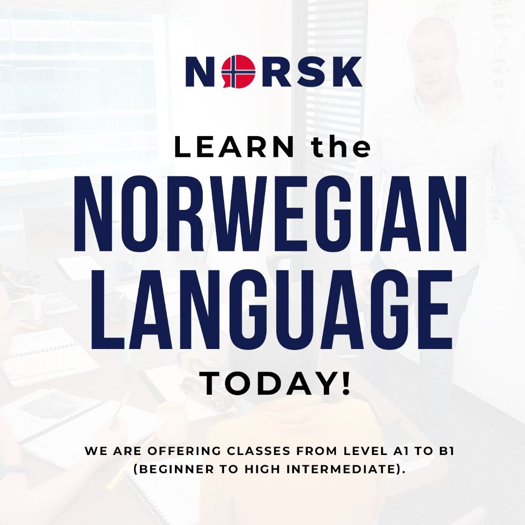 Norwegian Language Class, Tuition Services on Carousell