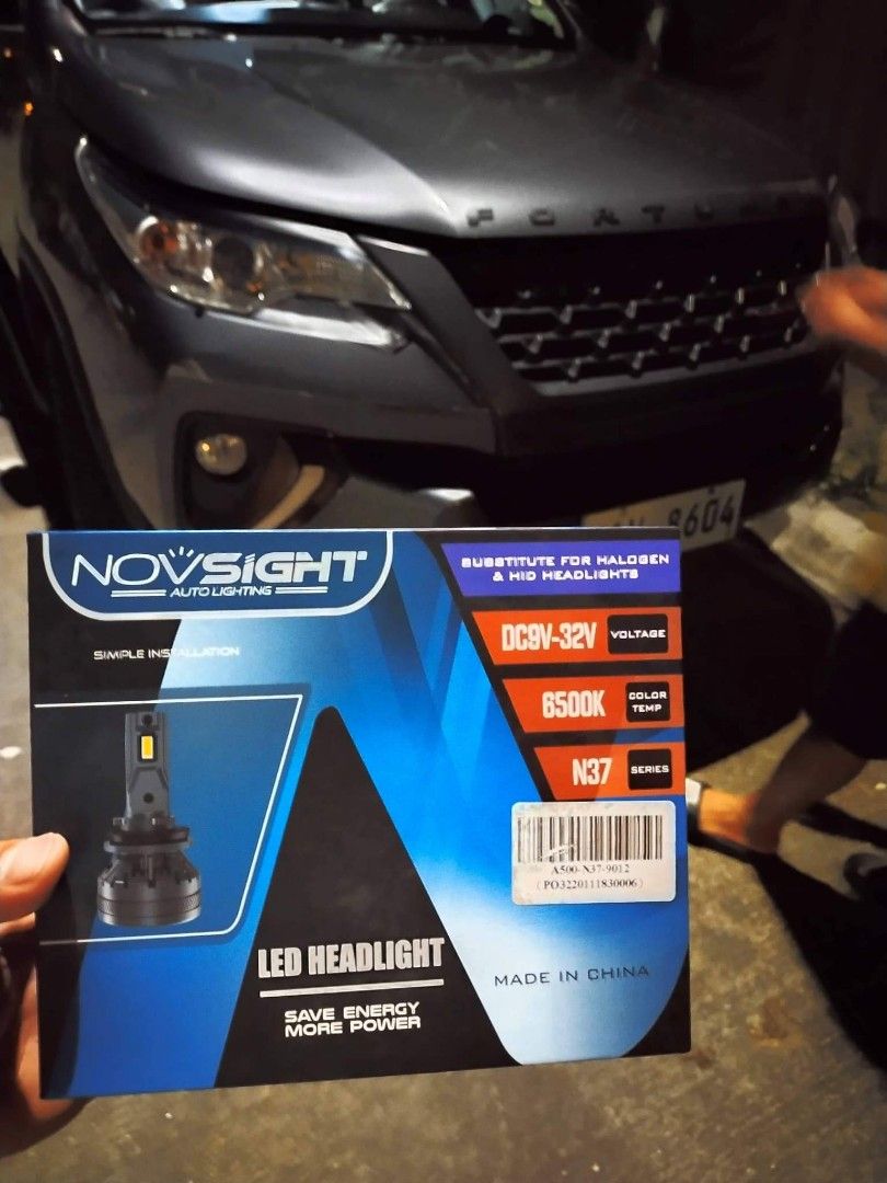 NOVSIGHT LED SUPER WHITE H11, Car Parts & Accessories, Lightings, Horns ...