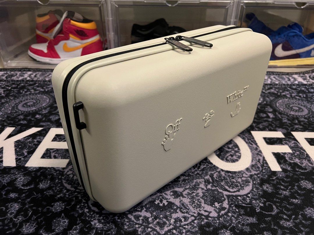 Off white luggage bag online
