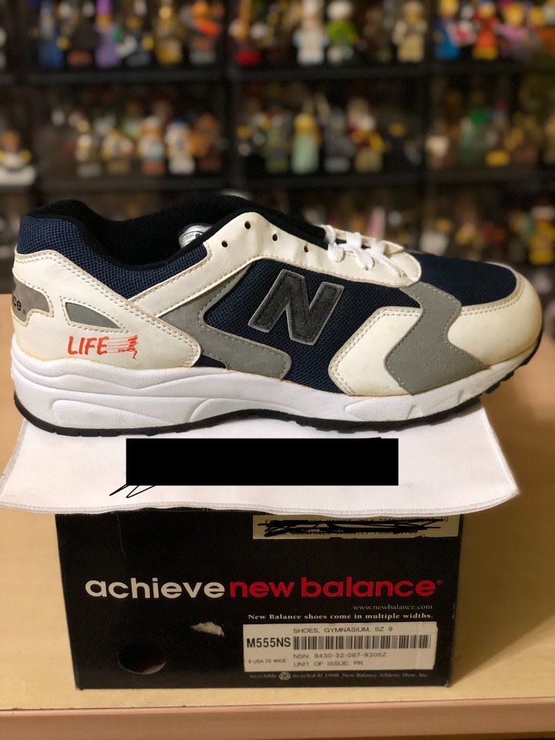 OG New Balance M555NS Men s Fashion Footwear Sneakers on Carousell