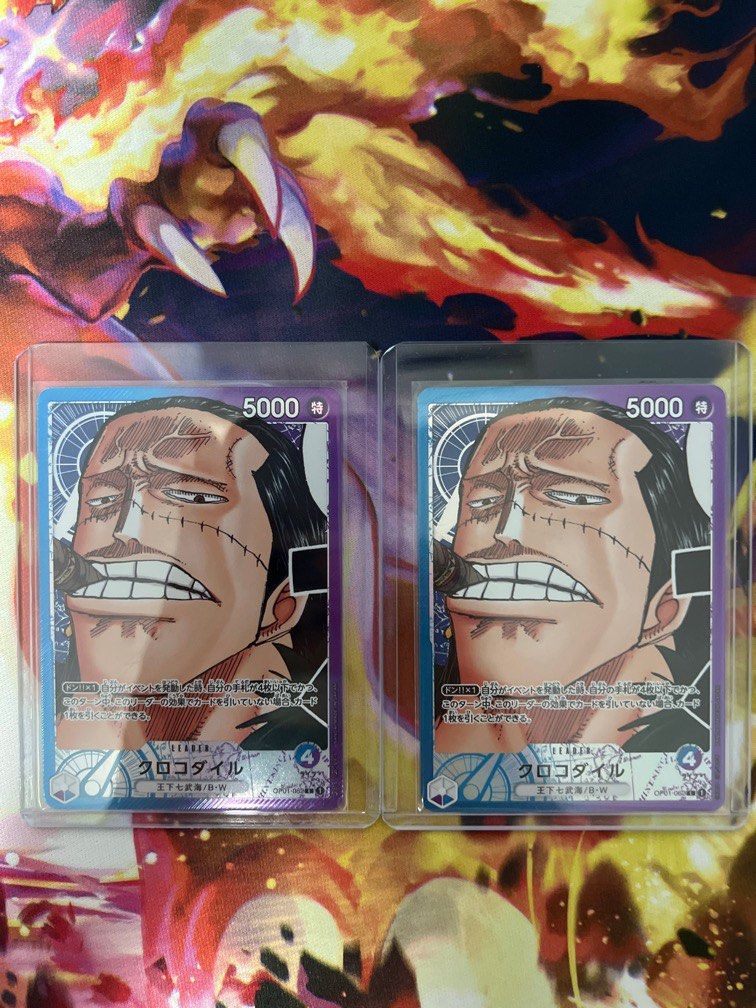 One Piece TCG Crocodile Leader AA, Hobbies & Toys, Toys & Games on