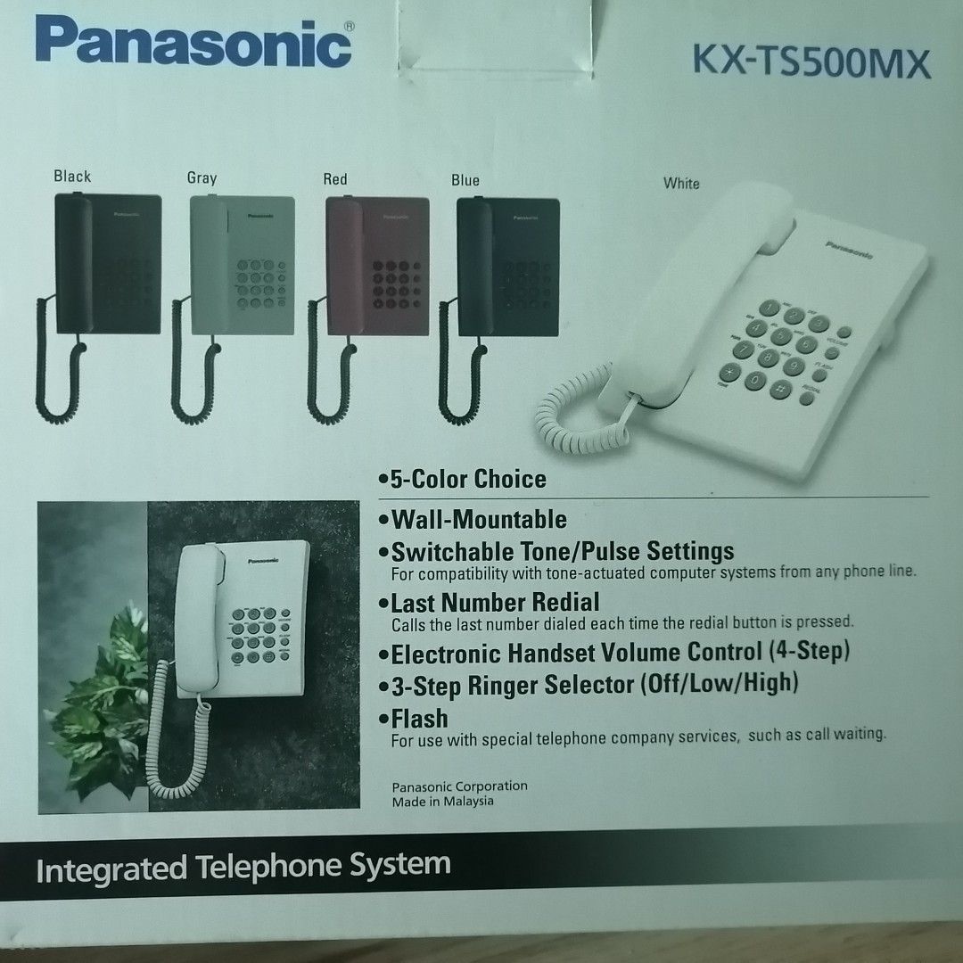 Panasonic Integrated Telephone 1674006373 D15f564d Progressive 