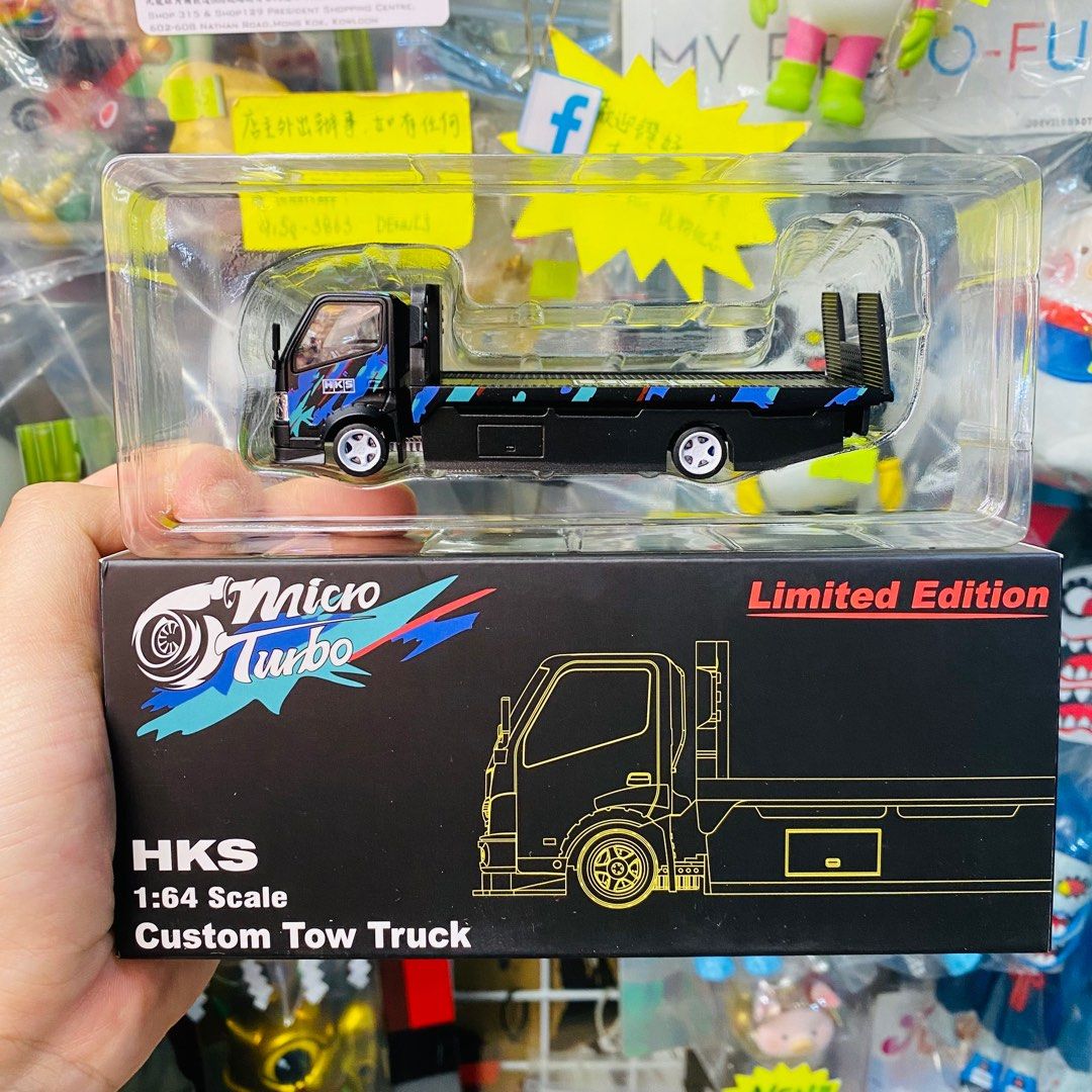 Peako x Micro Turbo 1:64 Die-cast Model Car Custom Tow Truck