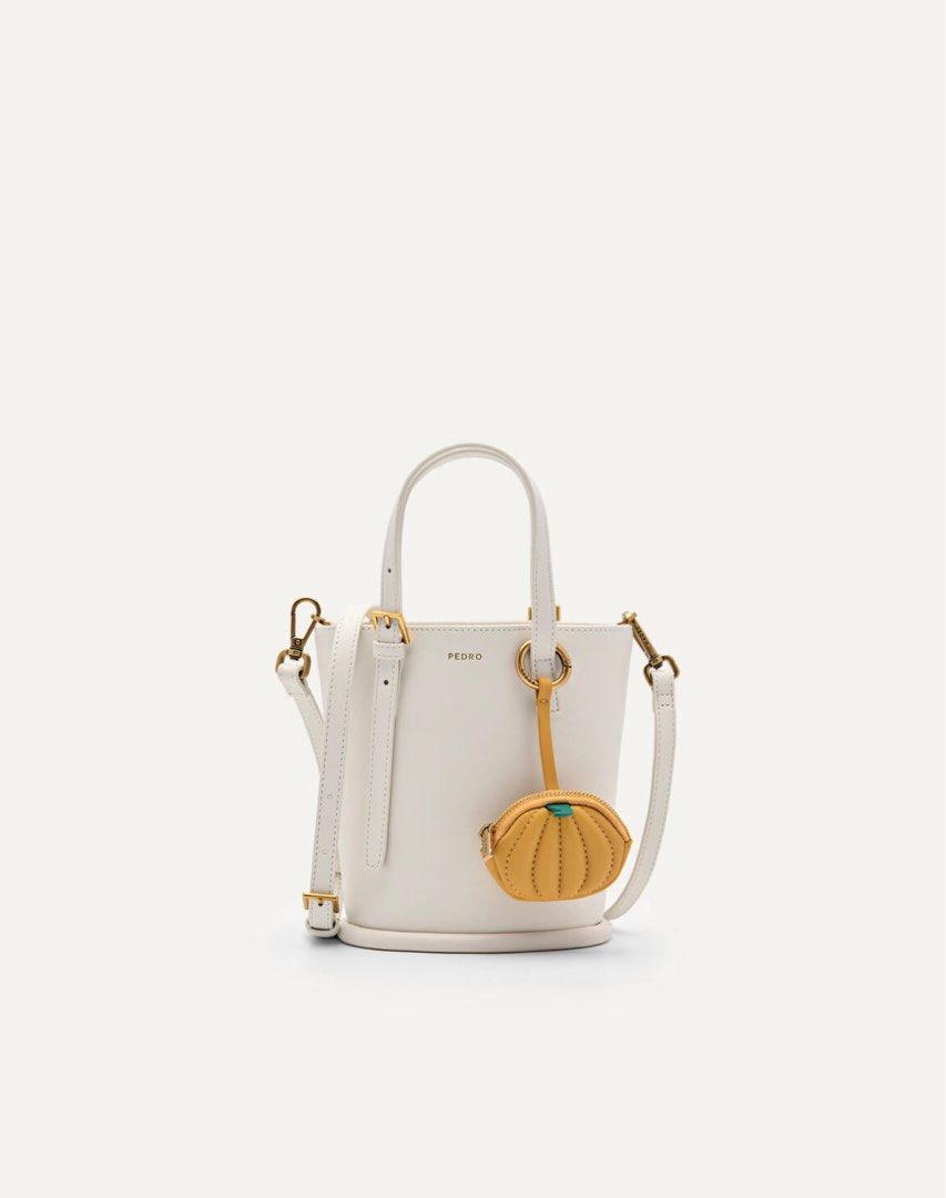 Pedro Duvall Mini Bucket Bag in Chalk, Women's Fashion, Bags & Wallets