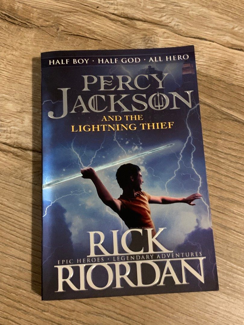 Percy Jackson and the lightning thief, Hobbies & Toys, Books & Magazines,  Storybooks on Carousell