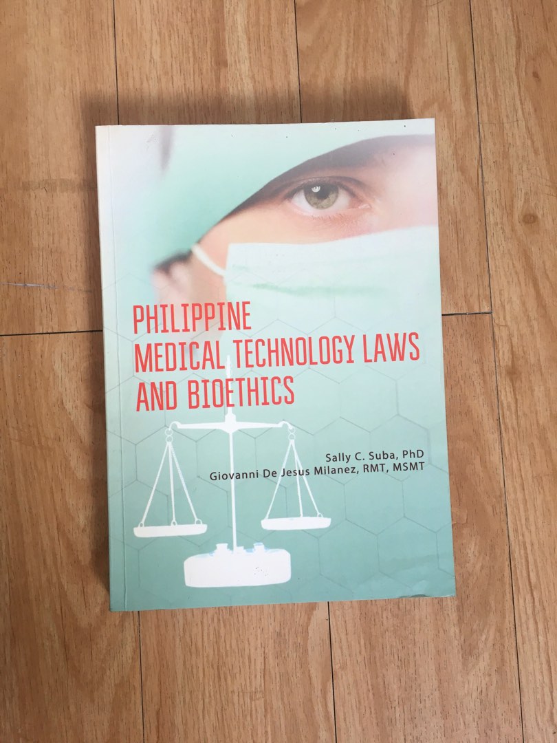 Philippine Medical Technology Laws and Bioethics, Hobbies & Toys, Books & Magazines, Textbooks