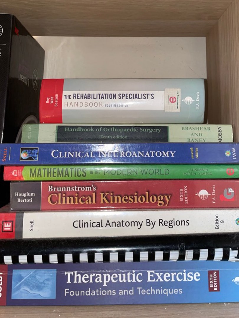 Physical Therapy Books (PT/OT), Hobbies & Toys, Books & Magazines