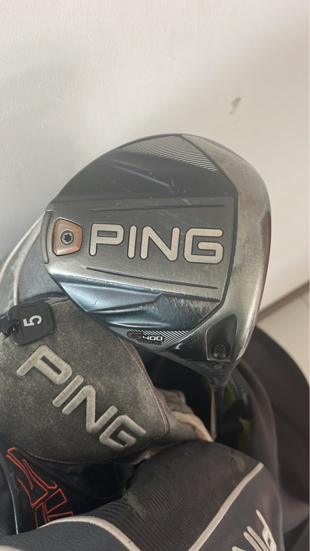 Ping G400 driver, R flex branded aftermarket shaft, Sports Equipment
