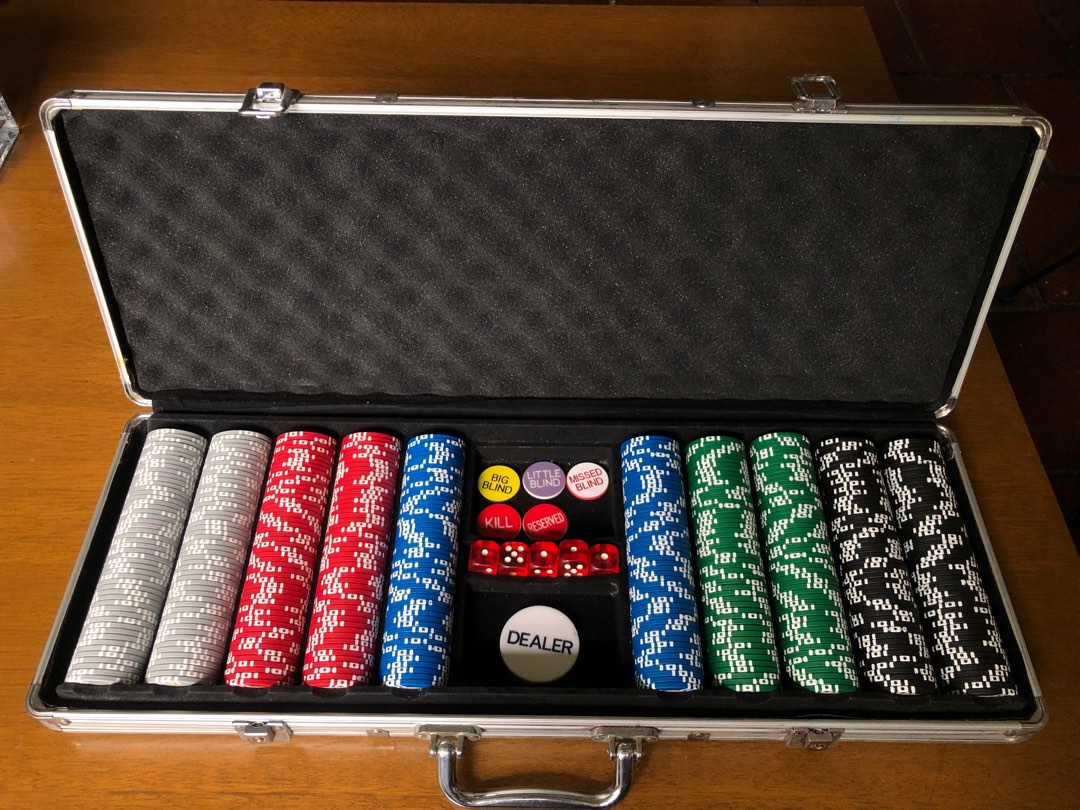 Poker Chips Set, 500 pieces, Hobbies & Toys, Toys & Games on Carousell