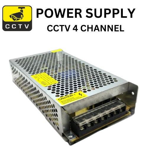 POWER SUPPLY CCTV 4 CHANNEL, Furniture & Home Living, Security & Locks