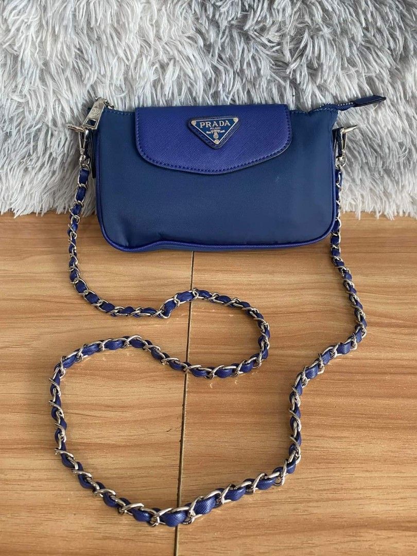Prada Sling bag Wd Serial number, Women's Fashion, Bags & Wallets,  Cross-body Bags on Carousell